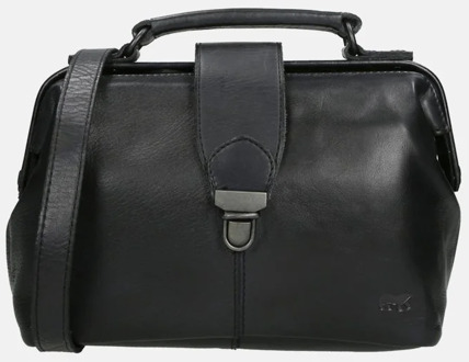 Bear Design crossbody S tas black Zwart
