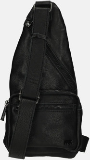 Bear Design crossbody tas black Zwart - No Size