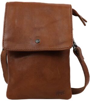 Bear Design crossbody tas cognac