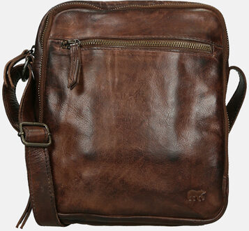 Bear Design crossbody tas M bruin - No Size