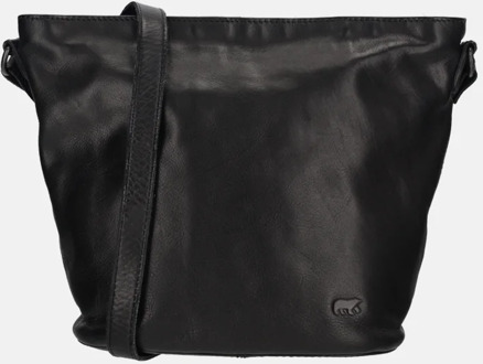 Bear Design crossbody tas zwart