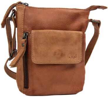 Bear Design Davide Crossbody taupe damestas - H 21 x B 17 x D 2 cm