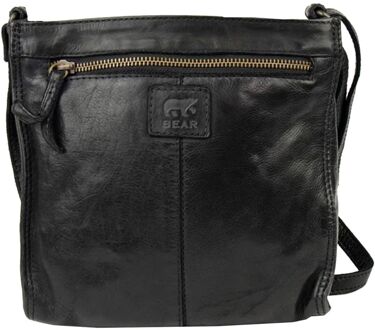Bear Design Davitha Shoulderbag black schoudertas dames Zwart - H 22.5 x B 22.5 x D 6 cm