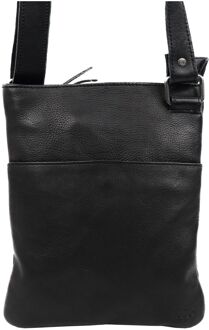 Bear Design Dorus Shoulderbag black schoudertas dames Zwart - H 25 x B 20 x D 3 cm