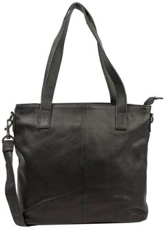 Bear Design Jilke Shoulderbag black schoudertas dames Zwart - H 28,5 x B 33,5 x D 8,5 cm