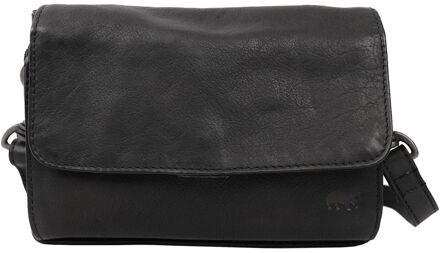 Bear Design Joelle Shoulderbag black damestas Zwart - H 14 x B 20 x D 6 cm