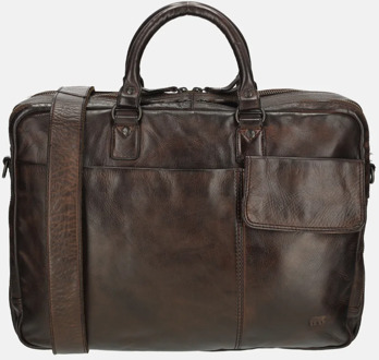 Bear Design laptoptas 17 inch donkerbruin