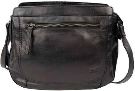 Bear Design Miley Shoulderbag black schoudertas dames Zwart - H 21 x B 24 x D 6 cm