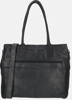 Bear Design shopper 15 inch navy Blauw