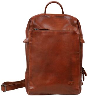 Bear Design Sil Backpack cognac - H 34 x B 22 x D 8 cm