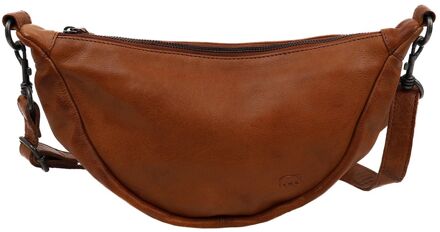 Bear Design Toon Crossbody cognac damestas - H 32 x B 16 x D 6 cm