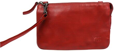 Bear Design Umi 2 Leren Schoudertas / Clutch - Rood