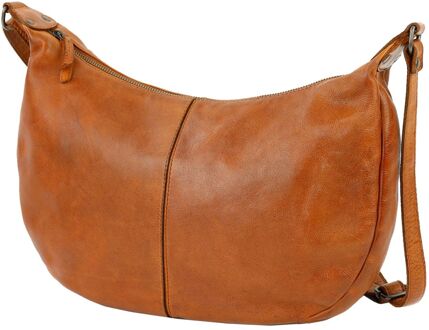 Bear Design Velon Shoulderbag cognac damestas - H 23 x B 35 x D 7 cm
