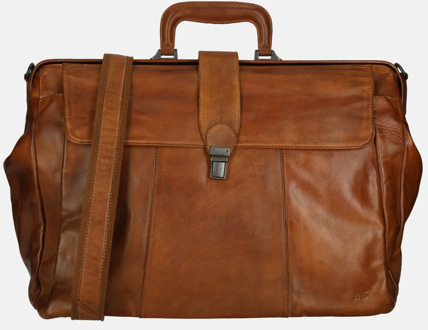 Bear Design weekendtas cognac