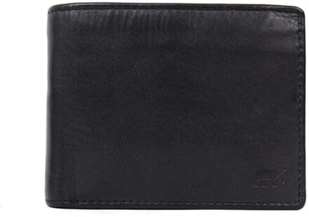 Bear Design Wesley Billfold Wallet black dames portemonnee Zwart - H 9 x B 11 x D 2 cm
