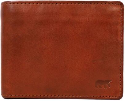 Bear Design Wesley Billfold Wallet cognac dames portemonnee - H 9 x B 11 x D 2 cm