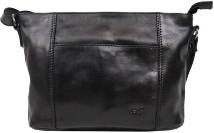 Bear Design Zoe Shoulderbag black damestas Zwart - H 18,5 x B 24 x D 6 cm