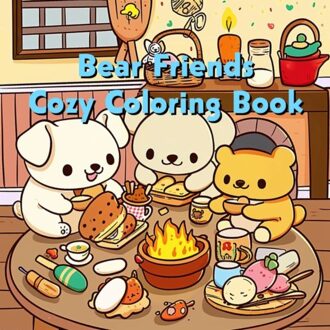 Bear Friends - Cozy Coloring Book - Andries B.V.