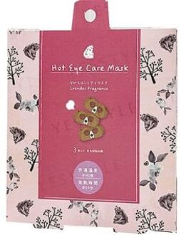 Bear Hot Eye Care Mask Lavender 3 pcs