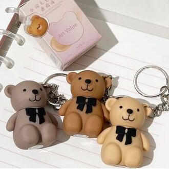 Bear Keychain Moisturizing Concealer - 3 Colors 2# Beige - 2g