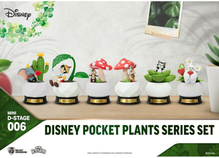 Beast Kingdom Disney: Pocket Plants Series - PVC Diorama Set Decoratie