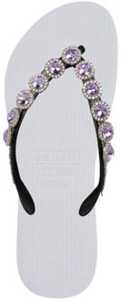 Beatrix lila wit - maat 39-40