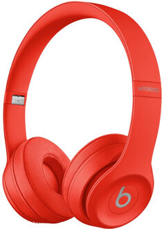 Beats by Dre Solo 3 Draadloze Koptelefoon - Citrus Red Rood - One size