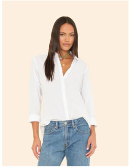 Beau blouses x5ctp111 - maat M Wit