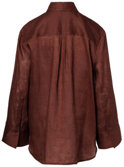 Beaumont Blouse lange mouw bc16920261 gwenny Bruin - 38