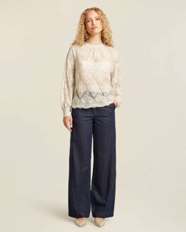 Beaumont Blouse lange mouw bc44720253 caroli Ecru - 40