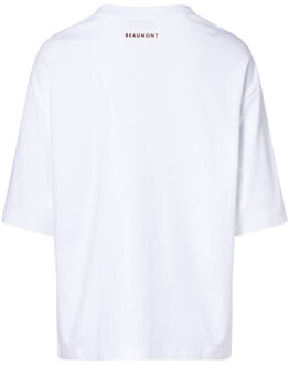 Beaumont T-shirt bc57923261 rowy - maat XL Wit