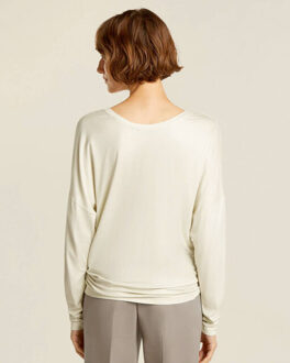 Beaumont Top lange mouw bc58021253 romy Ecru