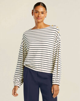 Beaumont Top lange mouw bc59220253 robby Ecru - XL