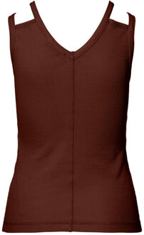 Beaumont Top zonder mouw bc59620261 dax Bruin