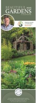 Beautiful Gardens, Alan Titchmarsh Slim Calendar 2025 - Calendars, Carousel