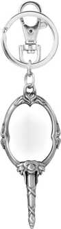 Beauty and the Beast Pewter-Keychain Mirror