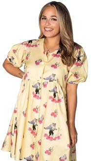 Beauty and the Beast Puffy Sleeve Dress - XXXXL