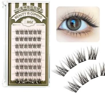 Beauty descending False Eyelashes - Fishtail #D Fishtail