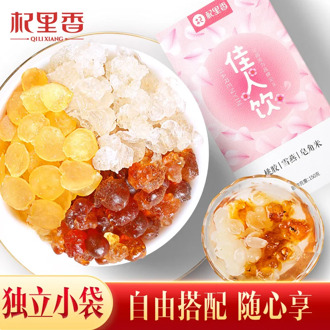 Beauty Drink Peach Glue Snow Swallow Chinese Honeylocust Fruit Rice Combination Pack Independent Small Bag Box Can Match Medlar