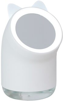 Beauty Luchtbevochtiger Mini Usb Desktop Make-Up Spiegel Organizer Diffuser Luchtbevochtiger Multifunctionele Opslag Organizador