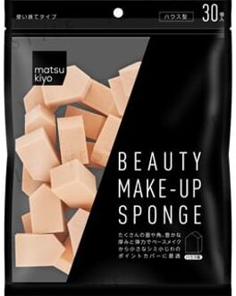 Beauty Make-up Sponge House Type 30 pcs
