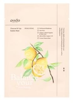 Beauty Mask - 4 Types Charcoal & Yuja Bubble