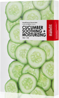Beauty Planner Cucumber Soothing + Moisturizing Mask (Box of 5)