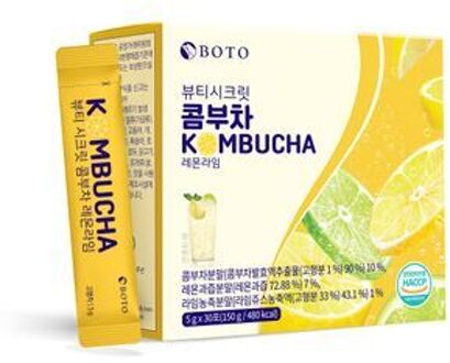 Beauty Secret Kombucha Lemon Lime - Gezondheidssupplement