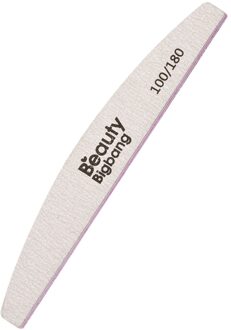 Beautybigbang 1Pc Nagelvijl 100/180 Schuren Buffer Block Pedicure Manicure Buffing Gereedschap Professionele Double Side Nail File