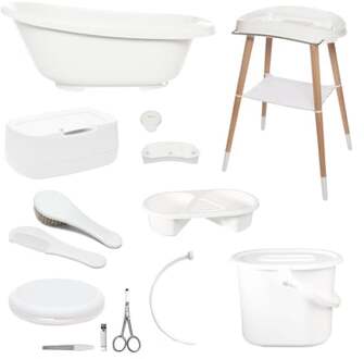 bébé-jou ® Babybadje Set 8-delig Sense White Wit