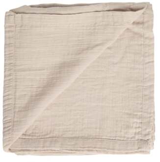 bébé jou® mousseline doek Pure Cotton Sand 110 x 110 cm Beige - 110x110 cm