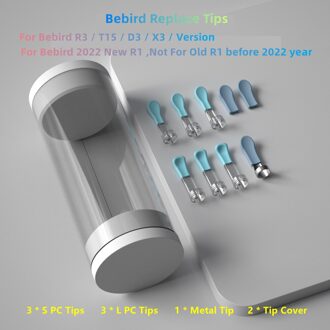 Bebird R1 R3 T15 X3 C3 B2 X17 M9 Originele Visuele Oor Sticks Earpick Gezondheidszorg Cleaner Vervangen Tip Accessoire pc Oor Pick Set 2022 nieuw Tips