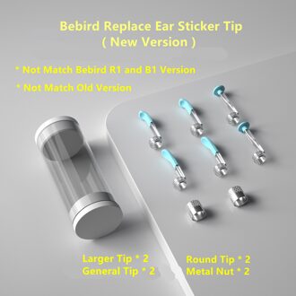 Bebird R1 R3 T15 X3 C3 B2 X17 M9 Originele Visuele Oor Sticks Earpick Gezondheidszorg Cleaner Vervangen Tip Accessoire pc Oor Pick Set nieuw Tip 4 2