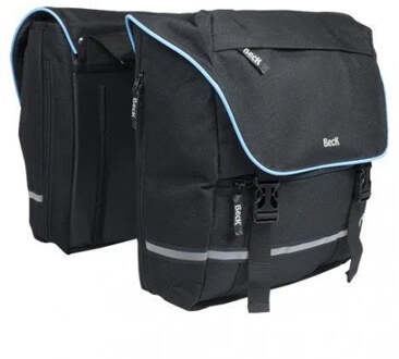 Beck SPRTV Dubbele Fietstas - Blauw | Zwart